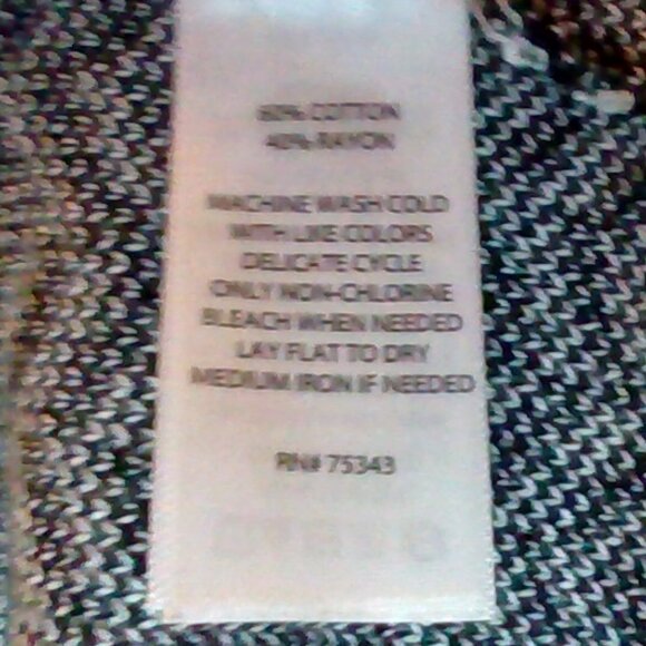 Brand New Women's Belle Vere Black & White Knit Dress - Picture 7 of 11